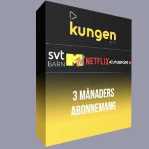 3 MÅNADERS VIP ABONNEMANG