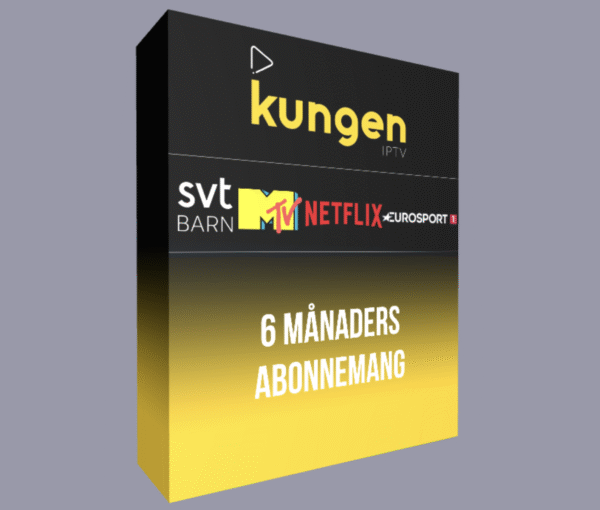 6 MÅNADERS VIP-ABONNEMANG